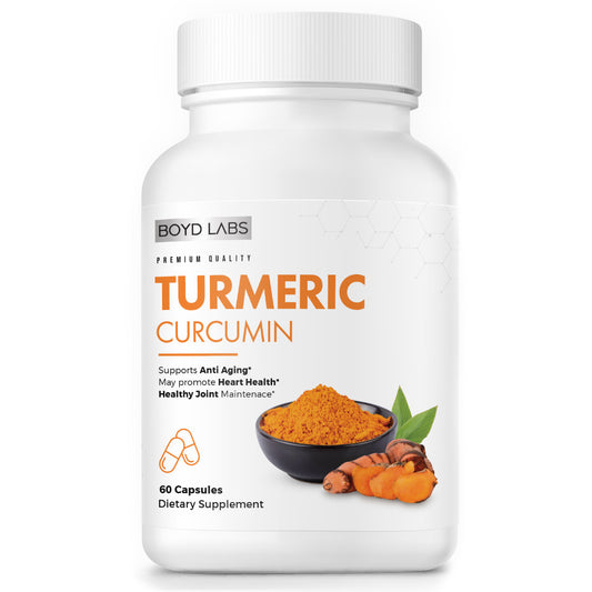 Turmeric with Curcumin - Premium Quality - 60 Capsules