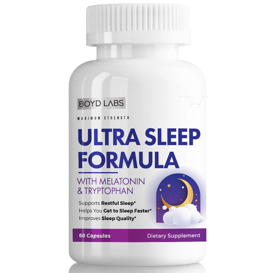 Boyd Labs Ultra Sleep Formula with Melatonin and Tryptophan - 60 Capsules